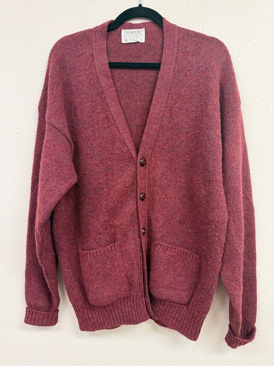 The Moors Other - Vintage 100% Wool Cardigan Men’s Size Large